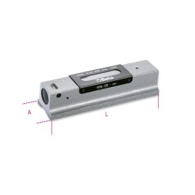   Beta 1699L/1 Precíziós vízmérték kokillaöntvény, köszörült prizmaalaplappal, 2 törésbiztos libella, fadobozban, pontosság: 0.02 mm/m