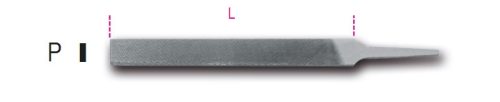Beta 1718A8/P Lapos egyengető reszelő markolat nélkül 200mm