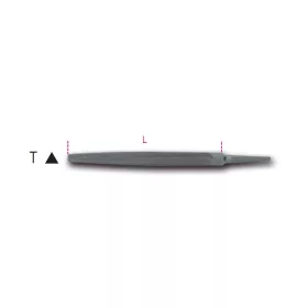   Beta 1718D6/T Háromszög nagyoló reszelő markolat nélkül 150mm