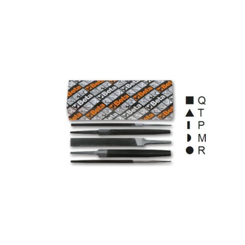 Beta 1718D6/S5 5 darabos nagyoló reszelő készlet markolat nélkül 150mm