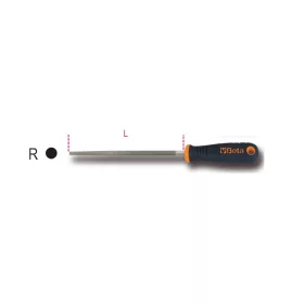 Beta 1719BMA6/R Kerek egyengető reszelő markolattal 150mm