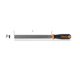 Beta 1719BM/RP Lapos fa ráspoly markolattal 200mm
