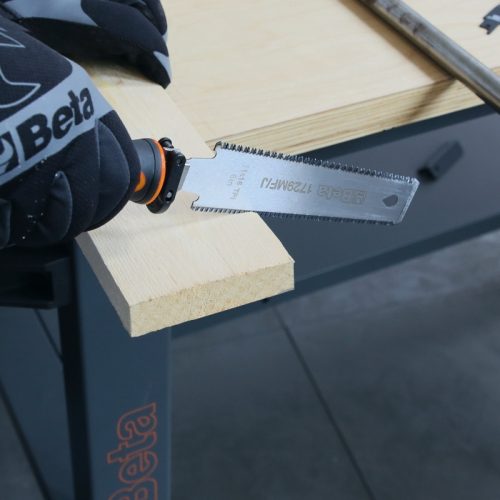 Beta 1729MF Univerzális fűrész fémhez, gipszkartonhoz, fához és műanyaghoz