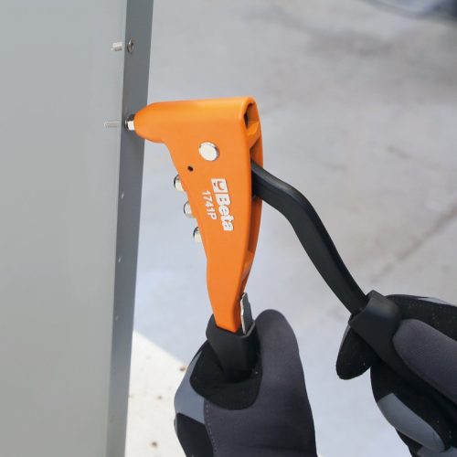 Beta 1741P Erősített, kétkezes szegecshúzó 4 darab cserélhető betéttel