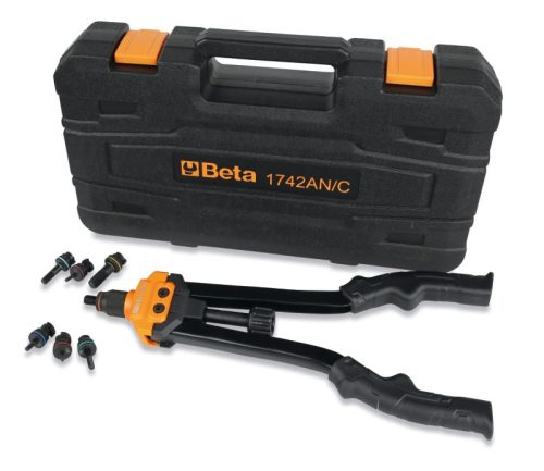 Beta 1742AN/C Erősített szegecsanyaroppantó 80 db acélszegeccsel