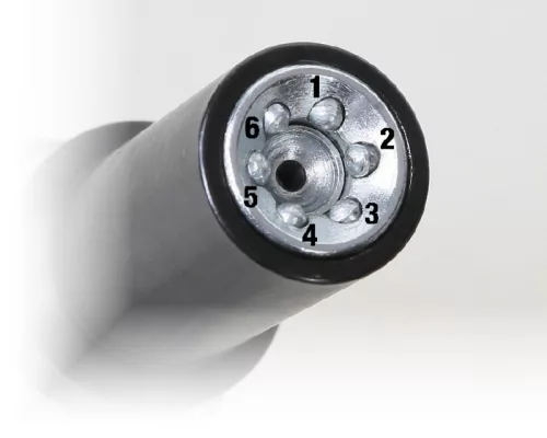 Beta 1750TA Nagynyomású 6 tűs önzáró zsírzófej