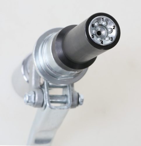 Beta 1750TLA Nagynyomású 6 tűs önzáró hosszú zsírzófej