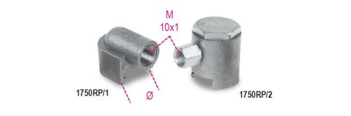 Beta 1750RP/2 Zsírzófej lapos zsírzógombokhoz 22mm