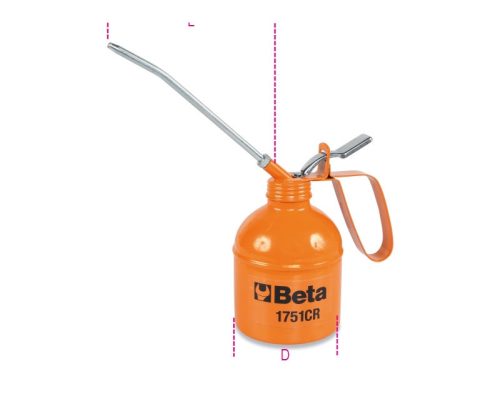 Beta 1751CR Olajozó fémkanna, merev csővel 200ml