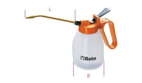 Beta 1752 Pumpás olajozó műanyag kanna, merev csővel 300ml