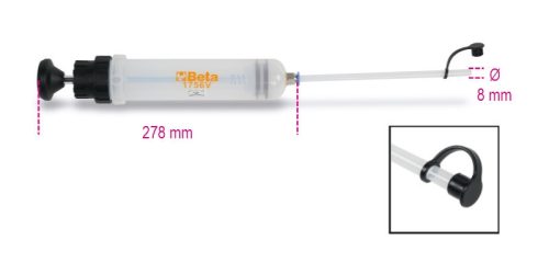 Beta 1756V Polipropilén olajbefecskendező 200 ml