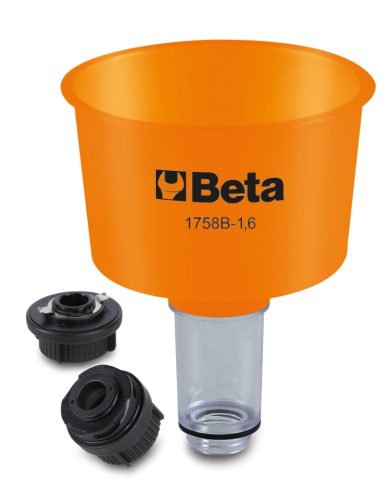 Beta 1758B-1,6 Visszafolyásgátló tölcsér, 1600 ml, gyorscsatlakozóval