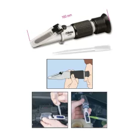   Beta 1759 Optikai fagyálló-, akkumulátorsav-, ablakmosó- és AdBlue®-folyadék vizsgáló készülék Erősített tokban szállítva