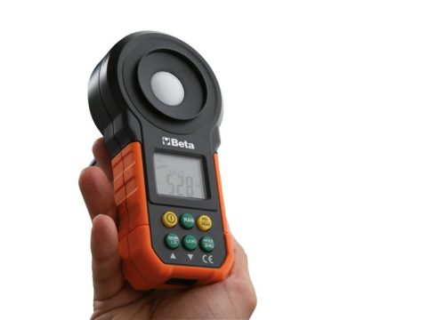 Beta 1760LX Hordozható digitális luxmérő, csúszásmentes és ütésálló gumi borítással
