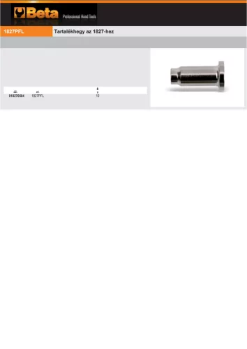 Beta 1827PFL Tartalékhegy a Beta 1827 termékhez