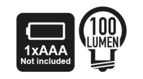 Beta 1833XS/1 LED lámpa, robusztus eloxált alumíniumból