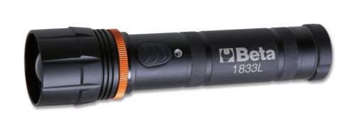 Beta 1833L LED zseblámpa intenzív fényerővel, robusztus eloxált alumíniumból, 1 100 lumenig