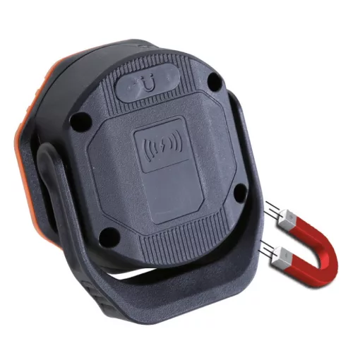 Beta 1838POCKET Csuklós LED zsebreflektor kettős világítással és vezetéknélküli töltővel