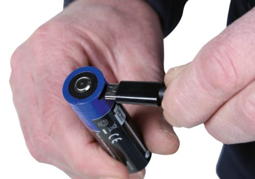 Beta 1838E-BT Tölthető akkumulátor a Beta 1838E lámpához, USB-C csatlakozóval