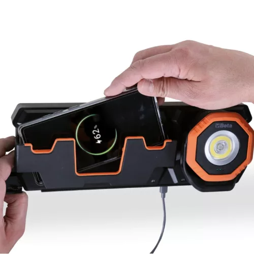 Beta 1839BRW Vezetéknélküli töltő állomás, a Beta 1838POCKET és 1838SW szerelőlámpával kompatibilis