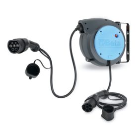   Beta 1845EM/3 Automata kábeldob 3Gx2,5 mm2 kábellel és elektromos járművek töltésére szolgáló TYPE 2 csatlakozóval