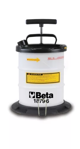 Beta 1879/6  Kézi folyadékleszívó, 6 l