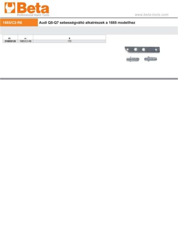 Beta 1885/C2-R6 Audi Q5-Q7 sebességváltó alkatrészek a Beta 1885 modellhez