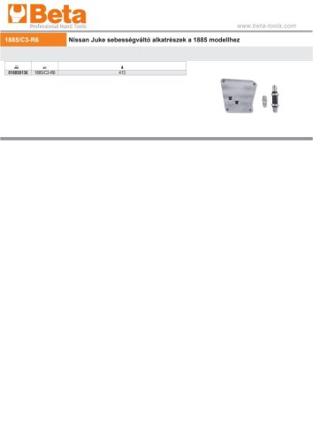 Beta 1885/C3-R6 Nissan Juke sebességváltó alkatrészek a Beta 1885 modellhez