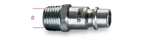 Beta 1916G 3/8 Gyorscsatlakozó, európai modell 3/8"