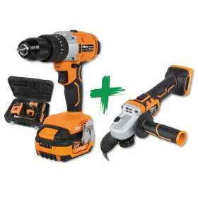   Beta 1972/K20V+SMER-20V 20V ütvefúró + csiszológép-test készlet BMC-ben