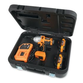   Beta 1984/K600-4Ah+2Ah-20V ütvecsavarbehajtó készlet, 600 Nm+ 2 Ah akkumulátor