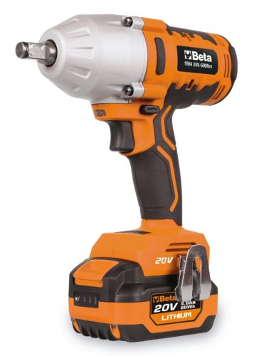 Beta 1984/K600 Irányváltós ütvecsavarbehajtó, 20 V, szénkefe nélküli motor, 1/2” csatlakozó - 600 Nm