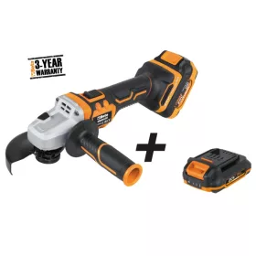   Beta 1986/K20-4Ah+2Ah-20V sarokcsiszoló készlet + 2 Ah akkumulátor