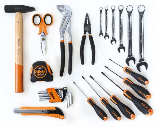 Beta 2001/BZV27 VU 27ű részes  szerszámkészlet univerzális alkalmazásra összehajtható táskában