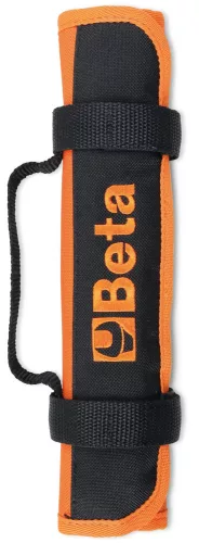 Beta 2002/BV6 Tartós poliészterből készült összetekerhető 6 zsebes szerszámtok, ÜRES