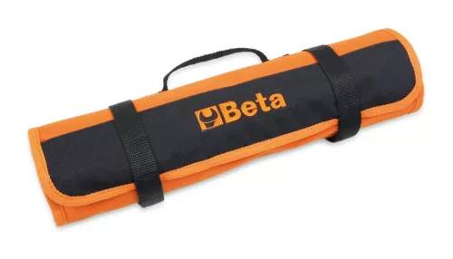 Beta 2002/BV13 Tartós poliészterből készült összetekerhető 13 zsebes szerszámtok, üres