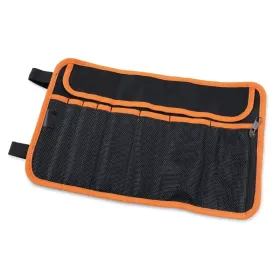   Beta 2002/BV7 Tartós poliészterből készült összetekerhető 7 zsebes szerszámtok, üres