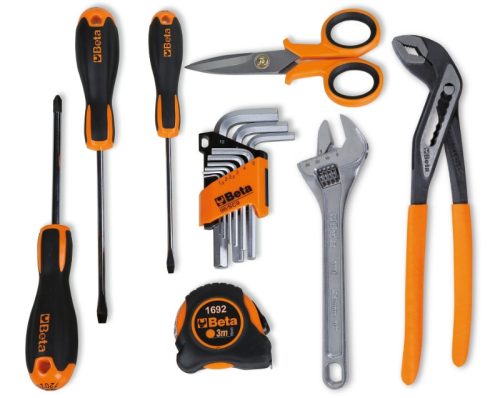 Beta 2005PA/U 17 részes szerszámkészlet övtáskában univerzális alkalmazásra