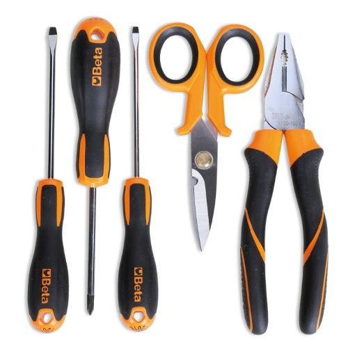 Beta 2005MPU/E 5 részes szerszámkészlet övtáskában, övvel