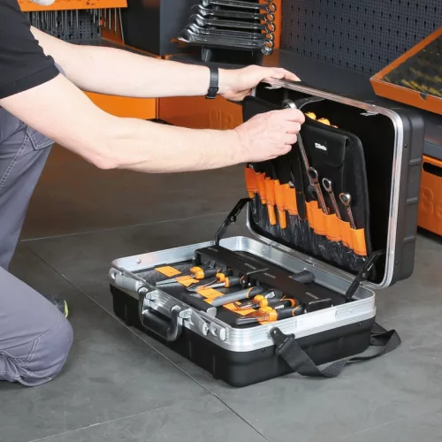 Beta 2029/VV Szerszámtáska, keményfalú, polipropilén, alumínium profillal merevítve, ÜRES