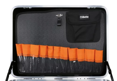 Beta 2029/VV Szerszámtáska, keményfalú, polipropilén, alumínium profillal merevítve, ÜRES