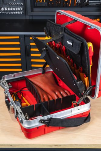 Beta 2029EM 43 részes szerszámkészlet hibrid és elektromos gépjárművekhez szerszámtáskában