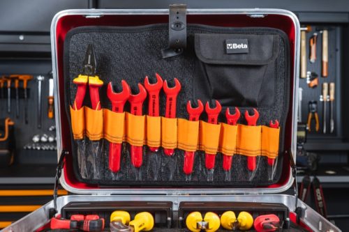 Beta 2029EM 43 részes szerszámkészlet hibrid és elektromos gépjárművekhez szerszámtáskában