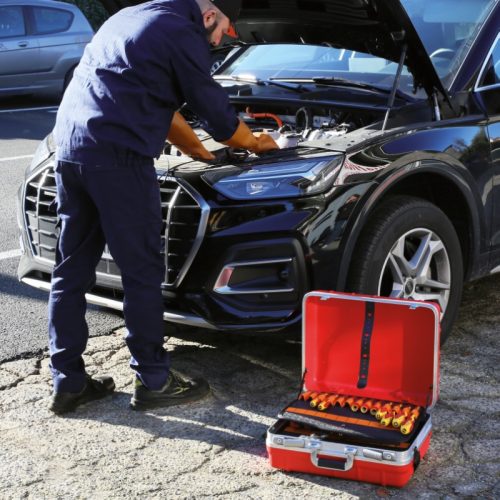 Beta 2029EM 43 részes szerszámkészlet hibrid és elektromos gépjárművekhez szerszámtáskában