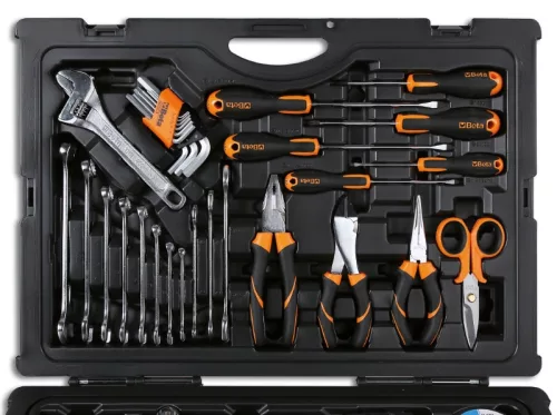 Beta 2051N 55 részes szerszámkészlet hajókarbantartáshoz ütésálló PP-kofferben