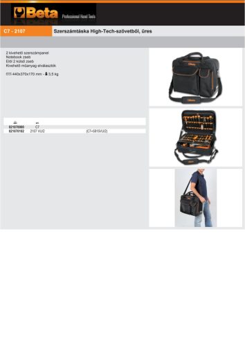 Beta C7 Szerszámtáska