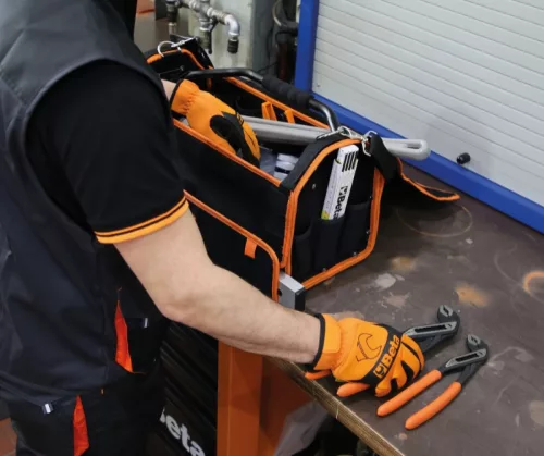 Beta C10 Szerszámtáska Hightech-szövetből, 520x220x250 mm ÜRES