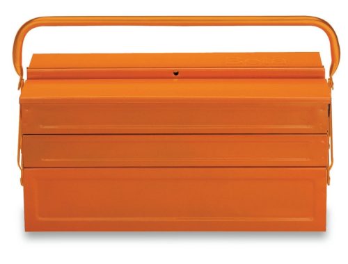 Beta C20L Ötrekeszes szerszámos láda fémlemezből 550x200x210 mm ÜRES