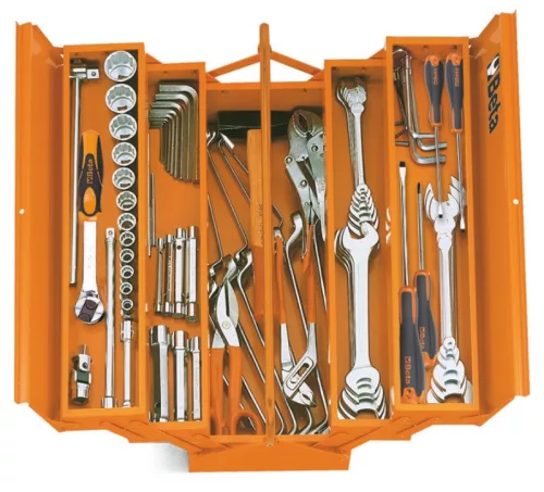 Beta 2120VU/2 49 részes szerszámkészlet univerzális alkalmazásra szerszámládában