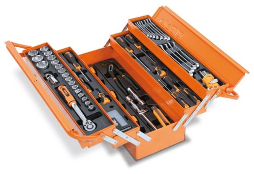 Beta BW 2120L-E/T91-E 91 darabos szerszámkészlet lemez szerszámládában, általános karbantartáshoz